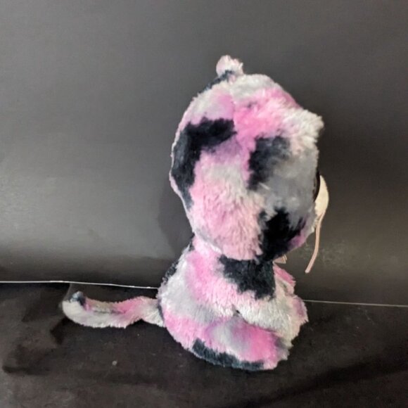 Ty Beanie Boo - LINDI the Tie Dyed Kitty Cat 6" plush stuffed animal eUC - Picture 3 of 9